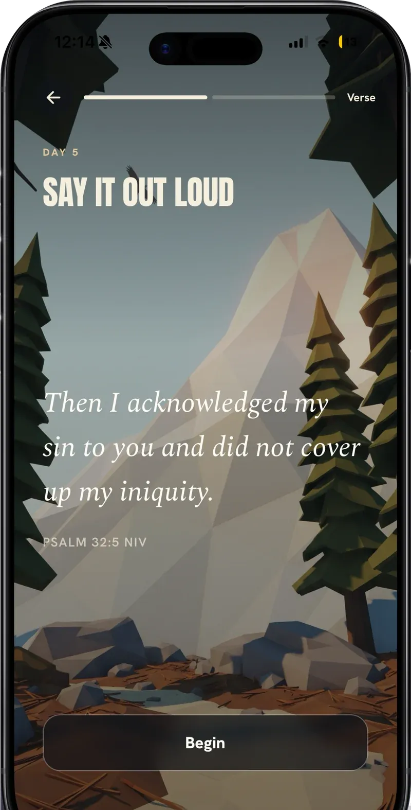 Daily CBT and devotional lesson